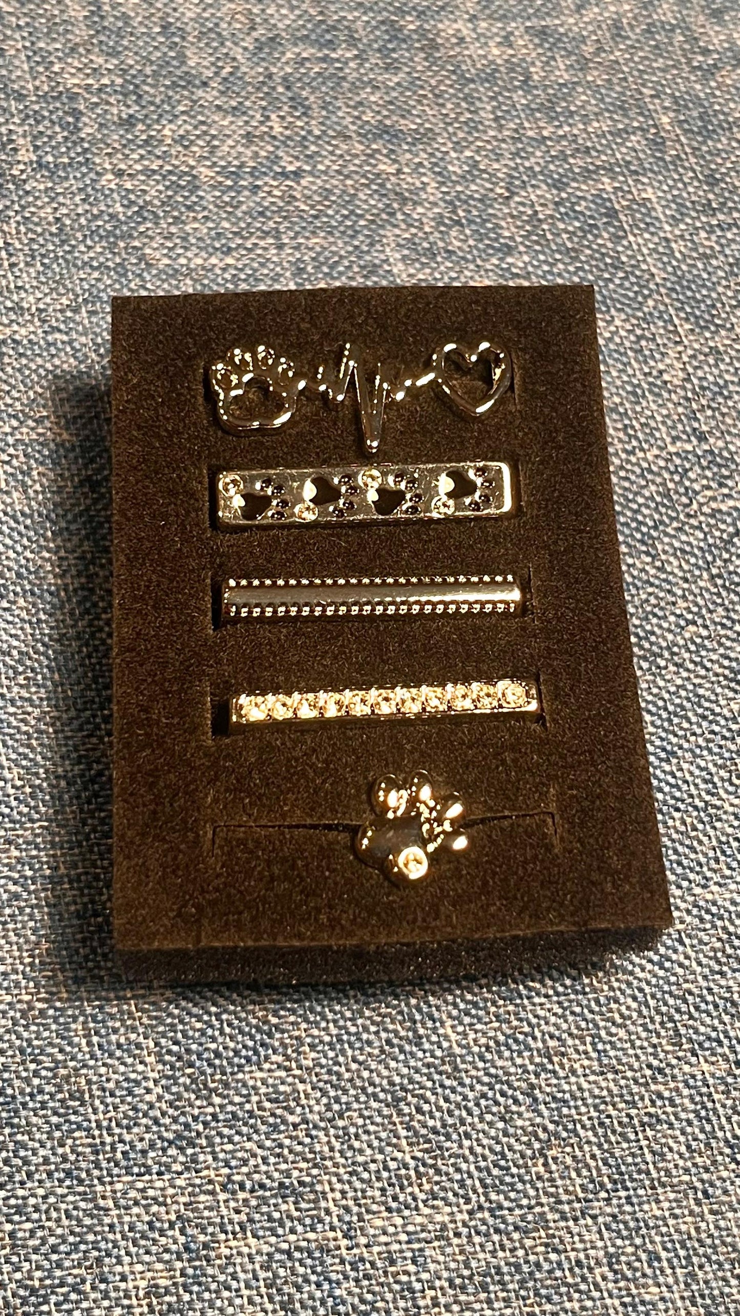 Charms Set Heartbeat & Paw