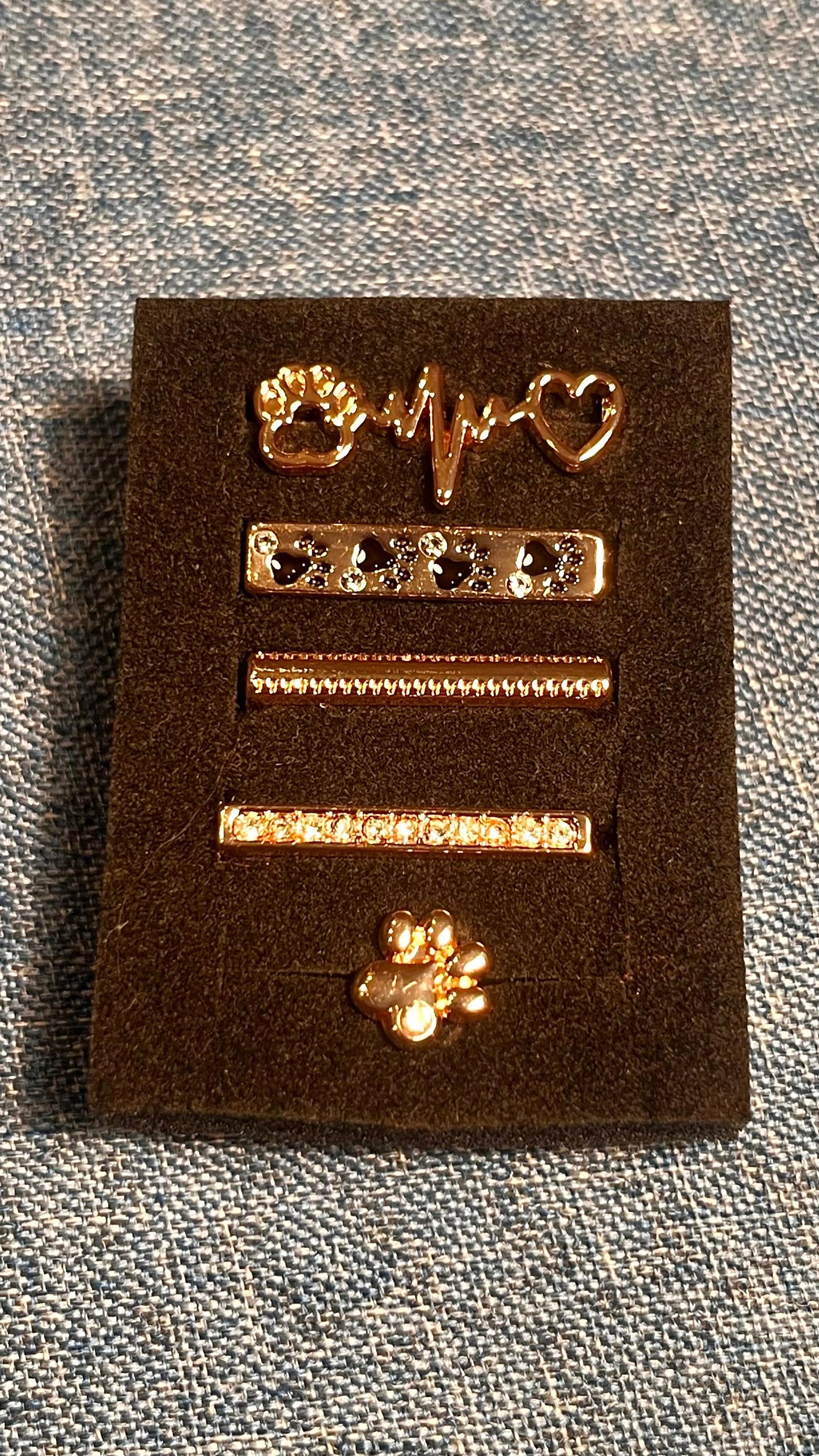 Charms Set Heartbeat & Paw