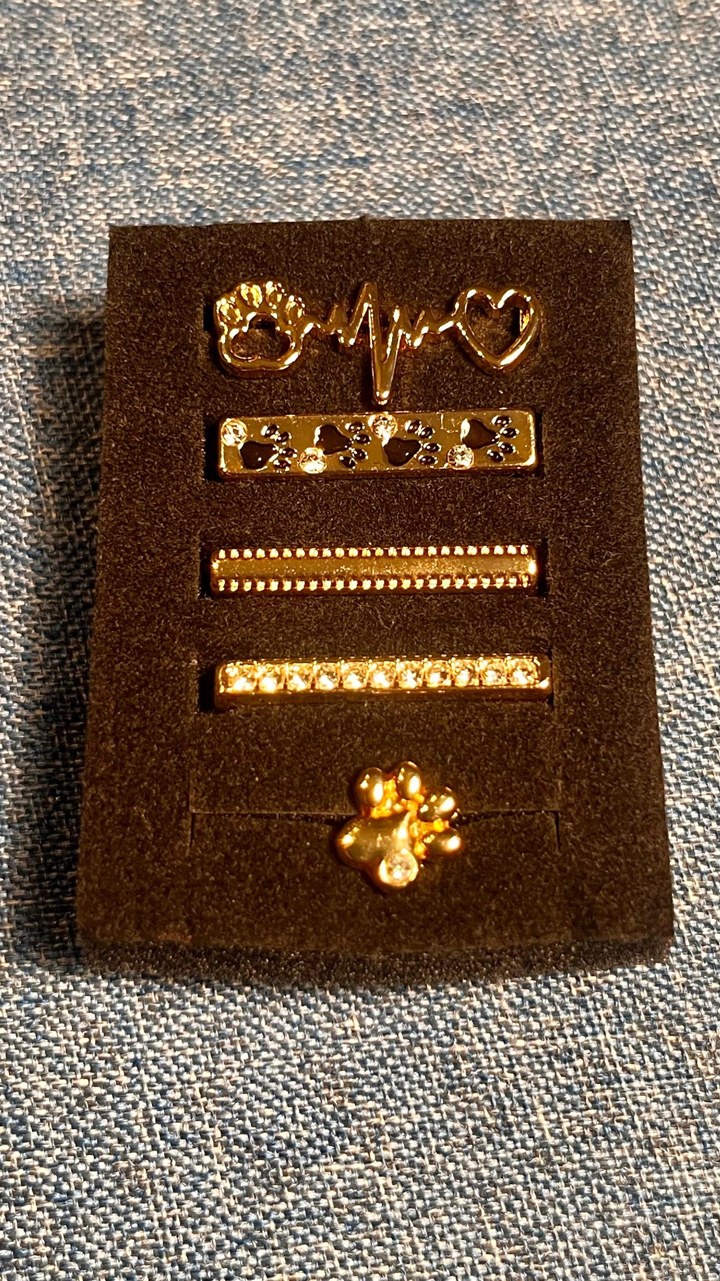 Charms Set Heartbeat & Paw