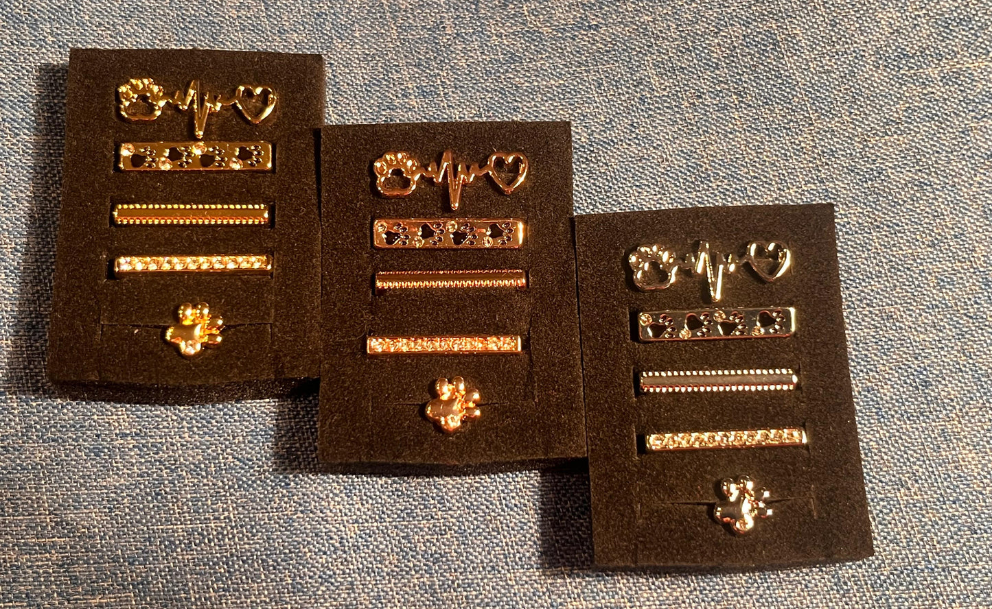 Charms Set Heartbeat & Paw
