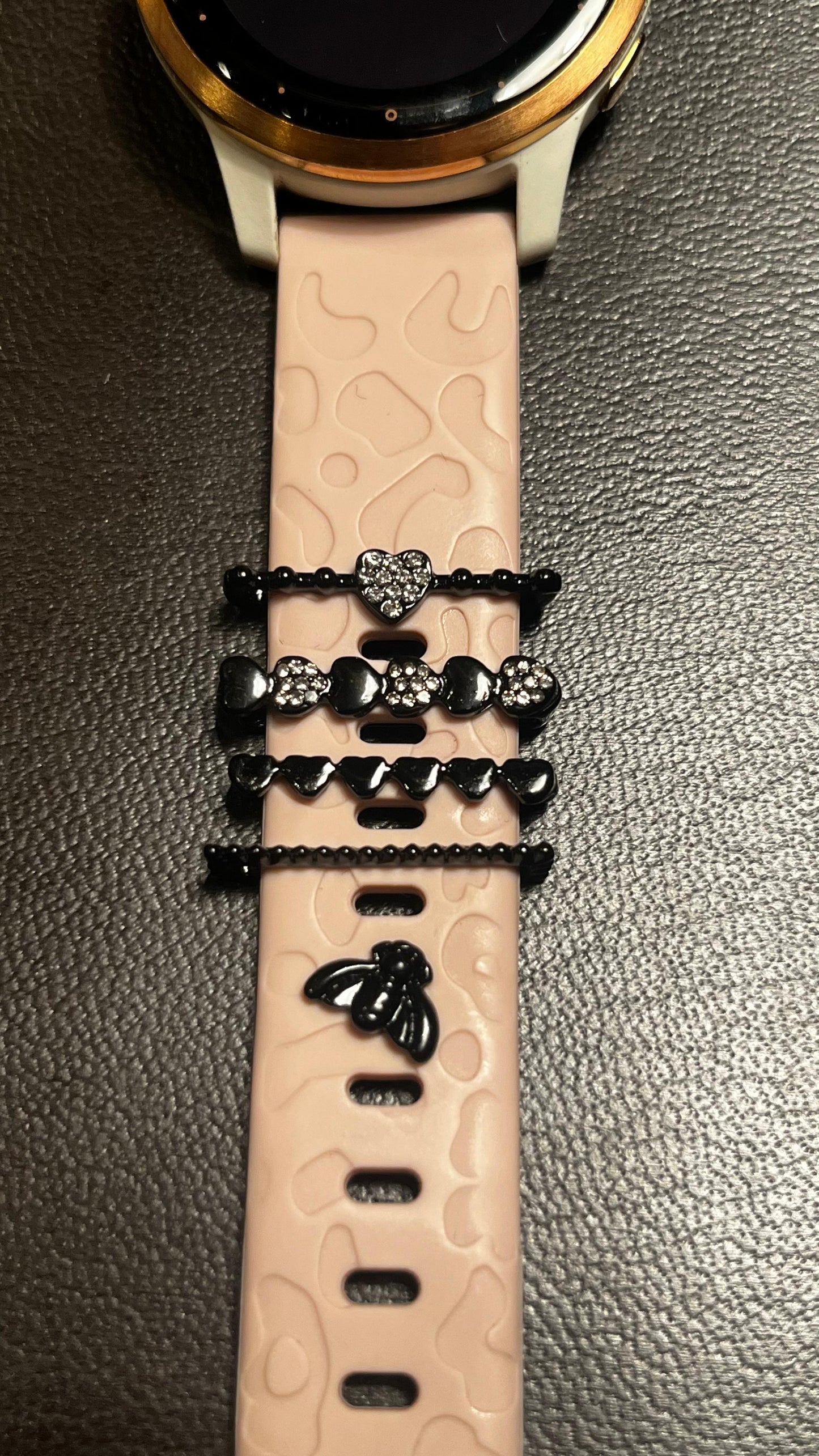 Charms Set Hearts & Bow