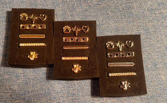 Charms Komplettset Heartbeat & Paw - Alle 3 Farben