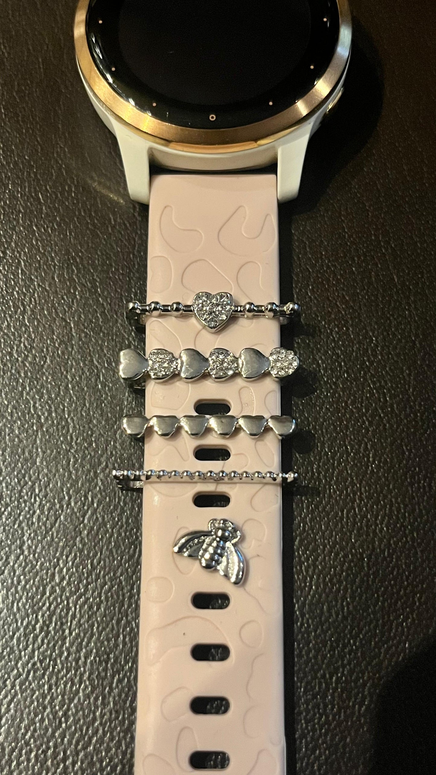 Charms Set Hearts & Bow