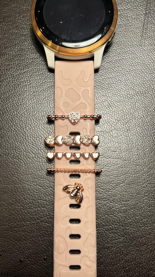 Charms Set Hearts & Bow